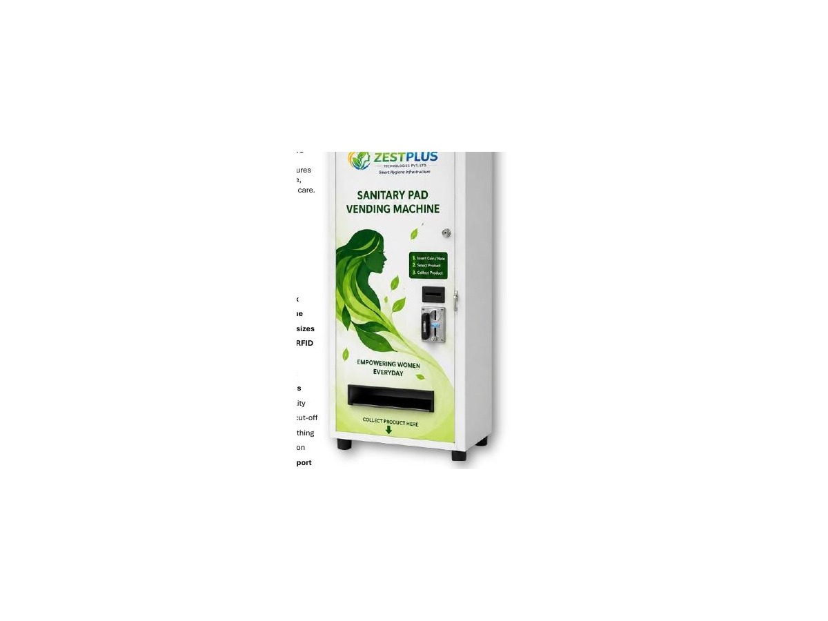 ZESTPLUS sanitary pad vending machine